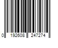 Barcode Image for UPC code 0192608247274