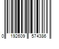 Barcode Image for UPC code 0192609574386