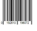 Barcode Image for UPC code 0192610196072