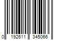 Barcode Image for UPC code 0192611345066