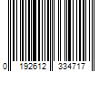 Barcode Image for UPC code 0192612334717