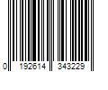 Barcode Image for UPC code 0192614343229