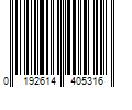 Barcode Image for UPC code 0192614405316. Product Name: 