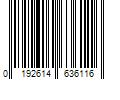 Barcode Image for UPC code 0192614636116