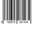 Barcode Image for UPC code 0192615081434