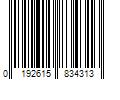 Barcode Image for UPC code 0192615834313