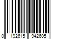 Barcode Image for UPC code 0192615942605