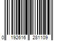 Barcode Image for UPC code 0192616281109