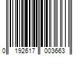 Barcode Image for UPC code 0192617003663