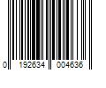 Barcode Image for UPC code 0192634004636