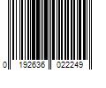 Barcode Image for UPC code 0192636022249