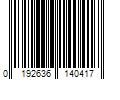 Barcode Image for UPC code 0192636140417