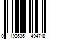 Barcode Image for UPC code 0192636494718