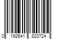 Barcode Image for UPC code 0192641820724