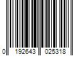 Barcode Image for UPC code 0192643025318