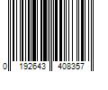 Barcode Image for UPC code 0192643408357