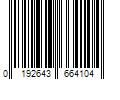 Barcode Image for UPC code 0192643664104