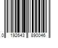 Barcode Image for UPC code 0192643890046