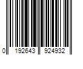 Barcode Image for UPC code 0192643924932