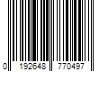 Barcode Image for UPC code 0192648770497