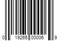 Barcode Image for UPC code 019265000069