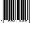 Barcode Image for UPC code 0192660181837