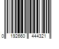 Barcode Image for UPC code 0192660444321