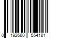 Barcode Image for UPC code 0192660554181