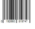 Barcode Image for UPC code 0192660819747