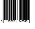 Barcode Image for UPC code 0192662347545