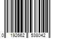 Barcode Image for UPC code 0192662538042