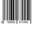 Barcode Image for UPC code 0192662670452