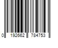 Barcode Image for UPC code 0192662784753