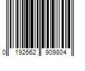 Barcode Image for UPC code 0192662909804