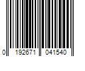 Barcode Image for UPC code 0192671041540