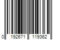 Barcode Image for UPC code 0192671119362