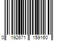 Barcode Image for UPC code 0192671159160