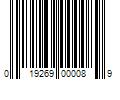 Barcode Image for UPC code 019269000089