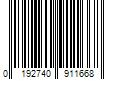 Barcode Image for UPC code 0192740911668