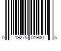 Barcode Image for UPC code 019275019006