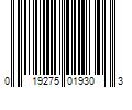 Barcode Image for UPC code 019275019303