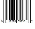 Barcode Image for UPC code 019275058302