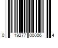 Barcode Image for UPC code 019277000064