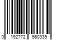 Barcode Image for UPC code 0192772560339