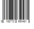 Barcode Image for UPC code 0192772650481