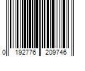 Barcode Image for UPC code 0192776209746