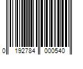 Barcode Image for UPC code 0192784000540