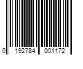 Barcode Image for UPC code 0192784001172