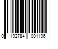 Barcode Image for UPC code 0192784001196