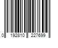 Barcode Image for UPC code 0192810227699